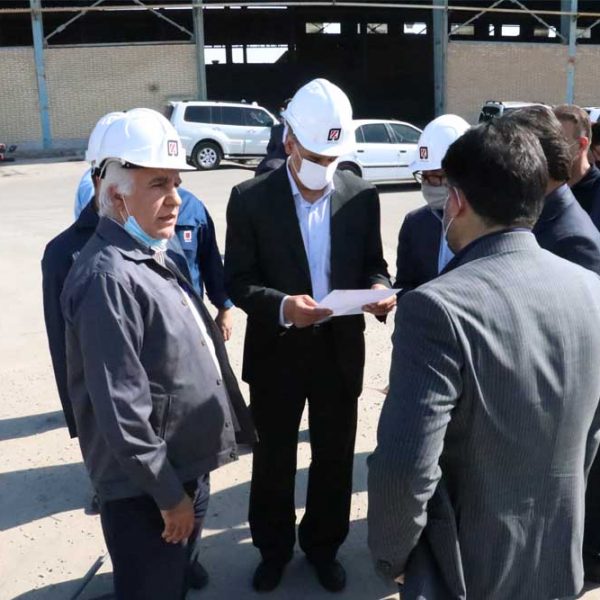 بازدید استاندار ویژه خوزستان از شرکت فولاد آتیه خاورمیانه